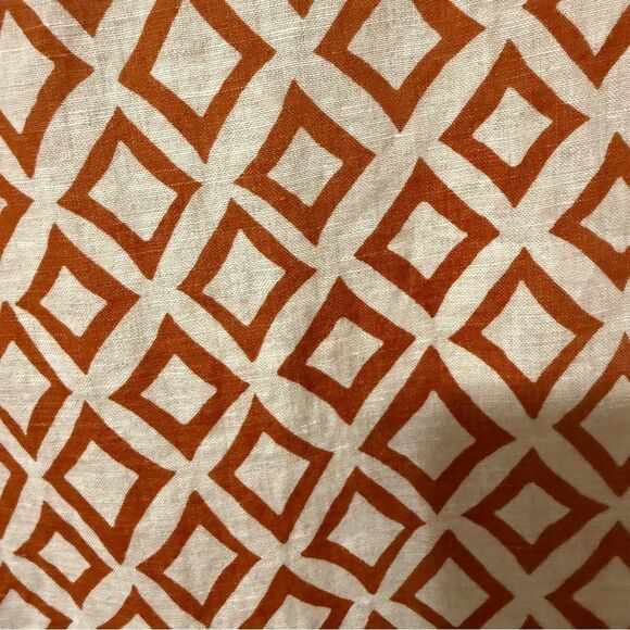 Lands End Women’s Sleeveless Tie Neck 100% Linen Top Size 8 - Picture 7 of 7